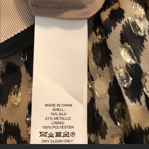 KATE SPADE LEOPARD CLIP DOT SKIRT SZ 8 NWT - Picture 6 of 7